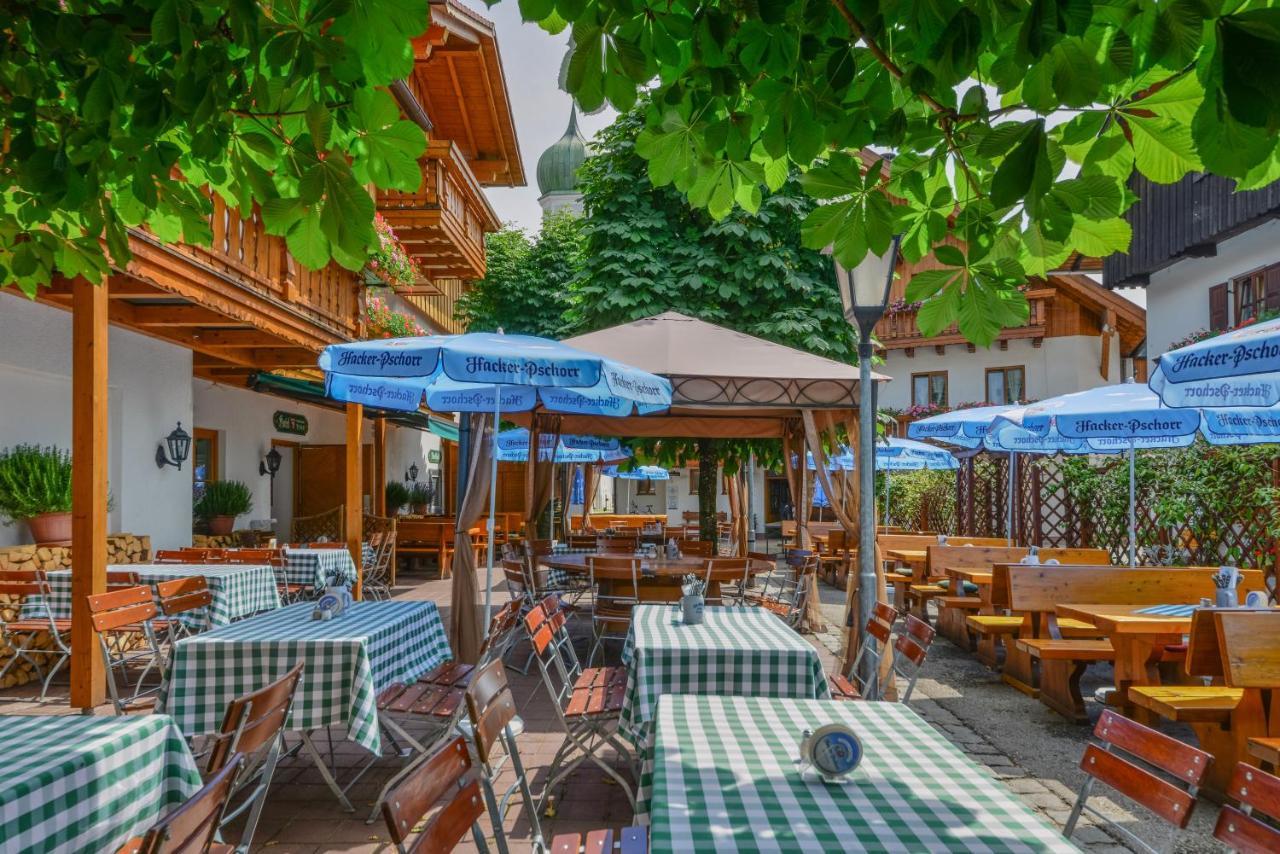 Metzgerei Gasthof Oberhauser - Hotel Zur Post Egling Exterior foto